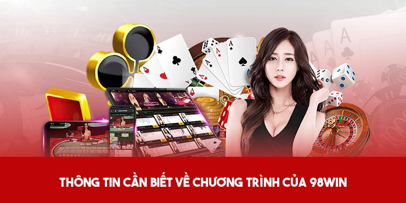 Thông tin cần biết về chương trình của 98WIN 